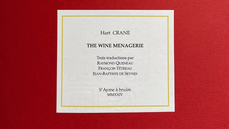 Hart Crane book cover