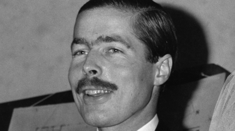 Lord Lucan grinning with mustache