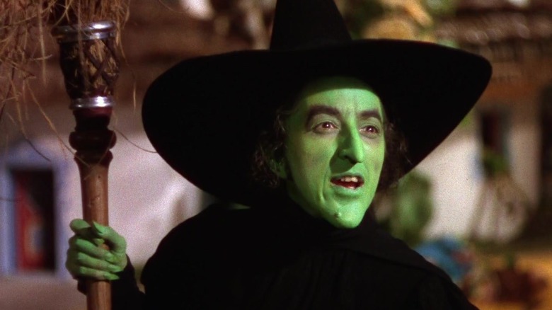 Margaret Hamilton's Wicked Witch of the West speaking in The Wizard of Oz