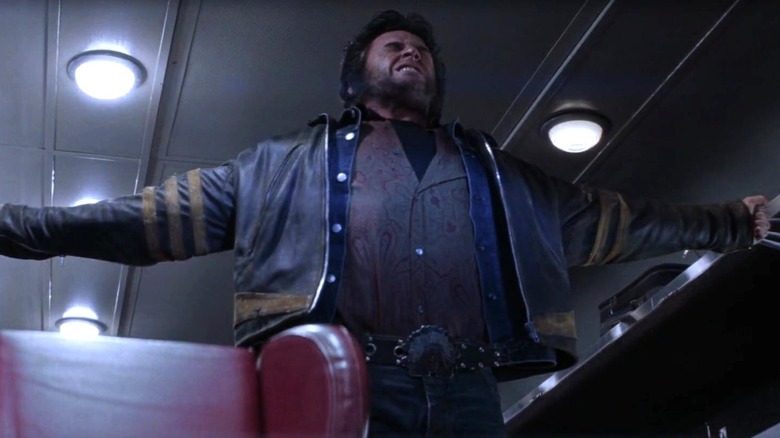 Hugh Jackman's Wolverine in agony in X-Men