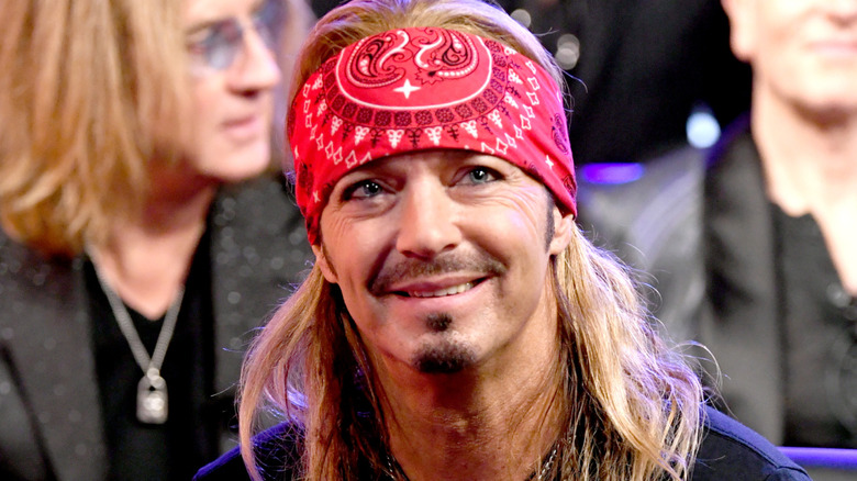 bret michaels grimacing in bandana