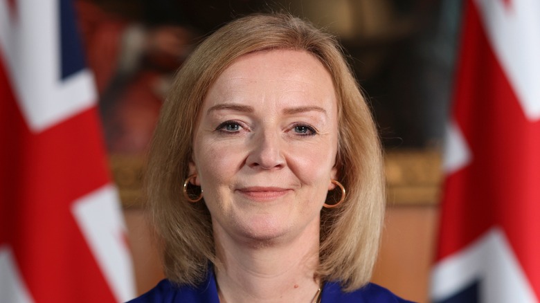 Prime Minister Liz Truss smiling