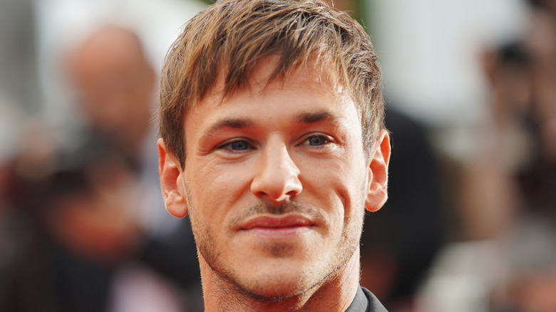 Gaspard Ulliel at a movie premiere