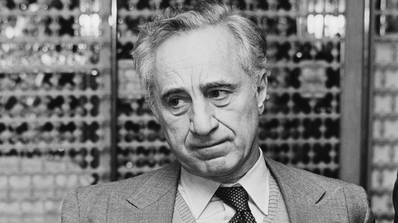 Elia Kazan wincing