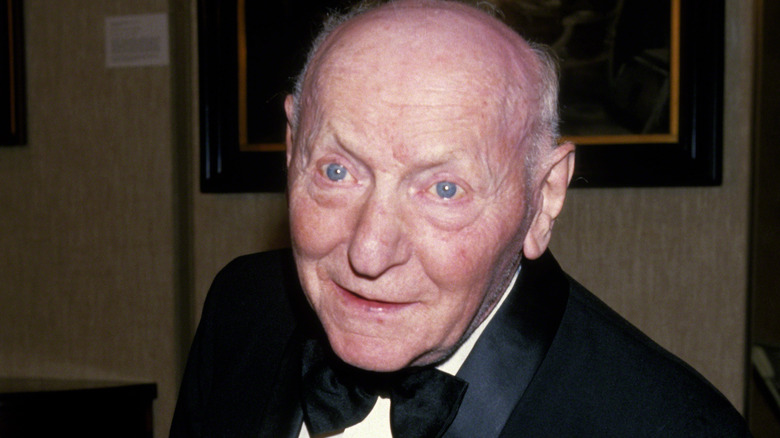 Isaac Bashevis Singer grinning