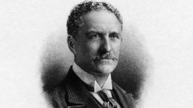 Engraving of Robert Bacon