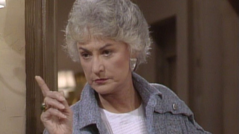 Bea Arthur as Dorothy in Golden Girls