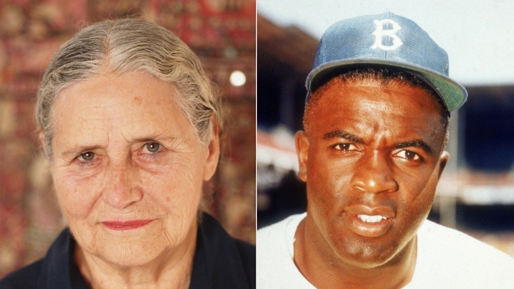 Doris Lessing and Jackie Robinson
