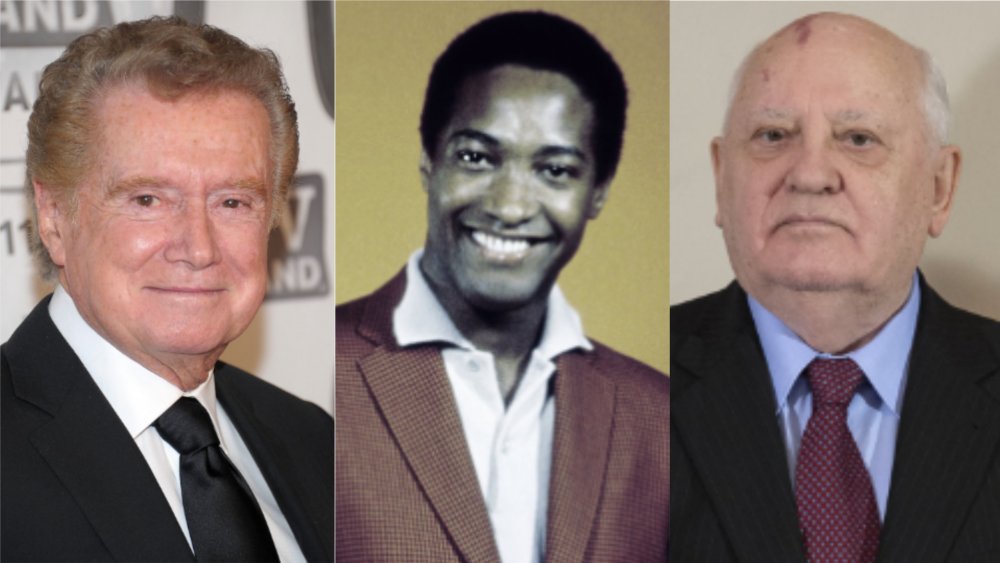 Regis Philbin, Same Cooke, and Mikhael Gorbachev