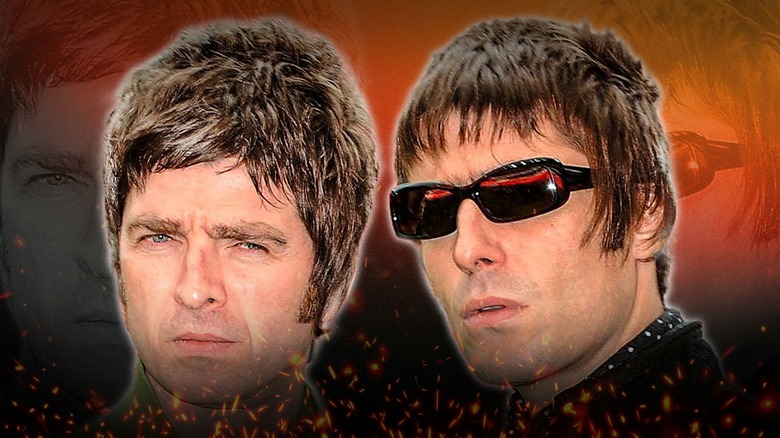 Oasis stars Noel and Liam Gallagher