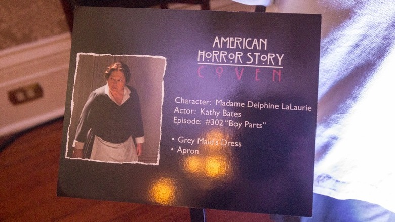kathy bates as Delphine LaLaurie