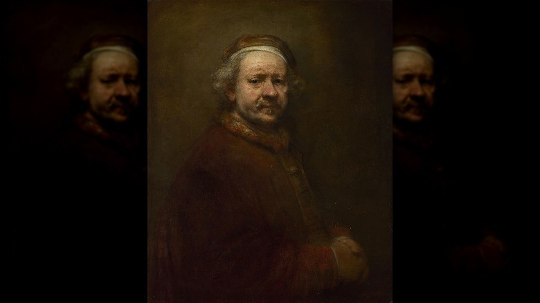 Rembrandt's Self Portrait at the Age of 63