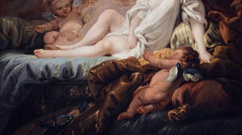 painting of danae and the golden shower