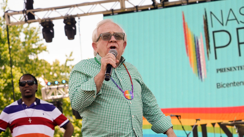 Leslie Jordan performing at Nashville Pride