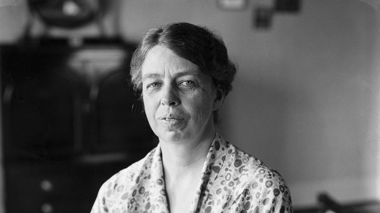 Eleanor Roosevelt smiling