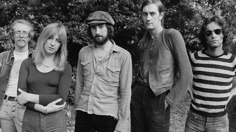 Fleetwood Mac poses for a portrait in 1973