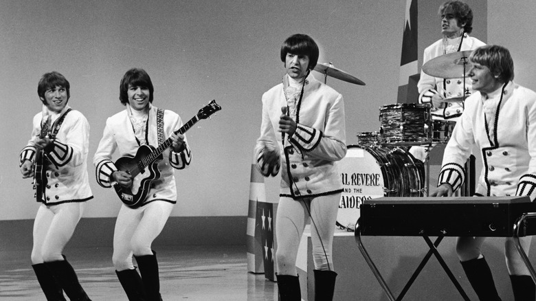 Paul Revere and the Raiders perform on TV