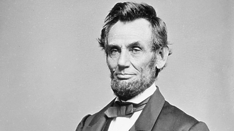 A portrait of Abraham Lincoln