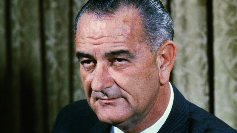 The White House portrait of Lyndon B. Johnson