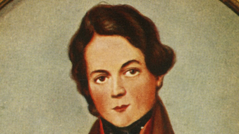 Robert Schumann young boy closeup brown hair