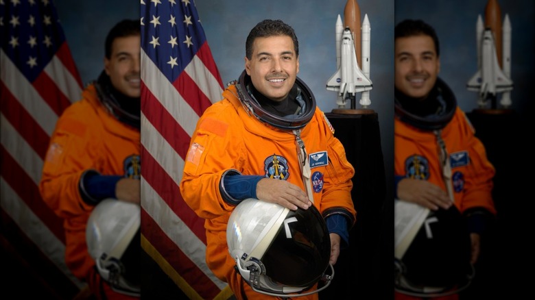 Jose Hernandez in his NASA Portrait