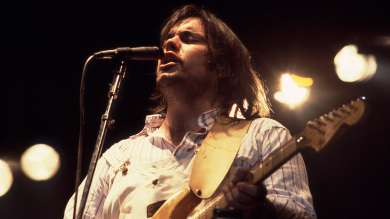 Little Feat guitarist Lowell George in concert
