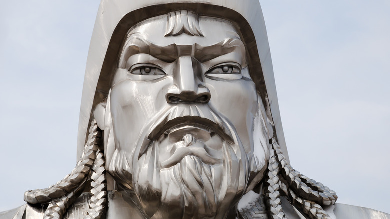 Genghis Khan statue