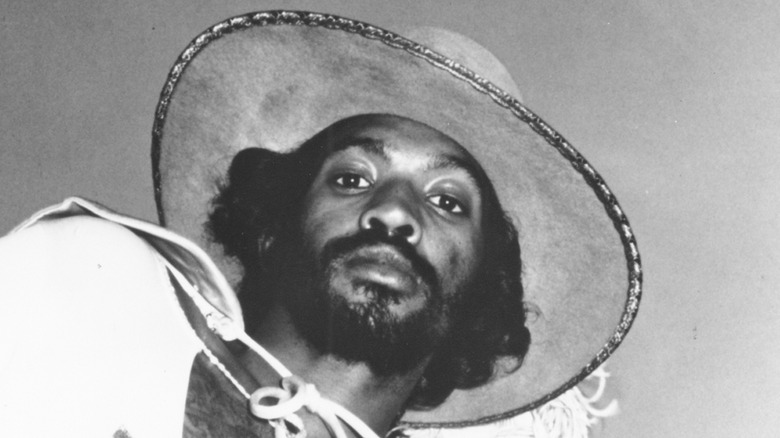 Eddie Hazel wearing hat