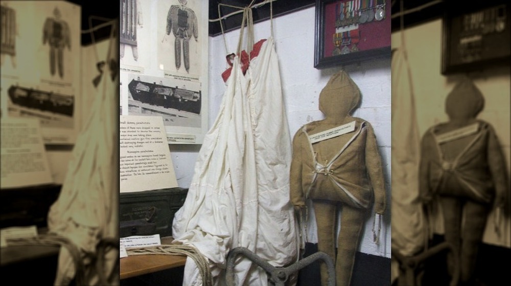 rupert wwii paratrooper dummy hanging