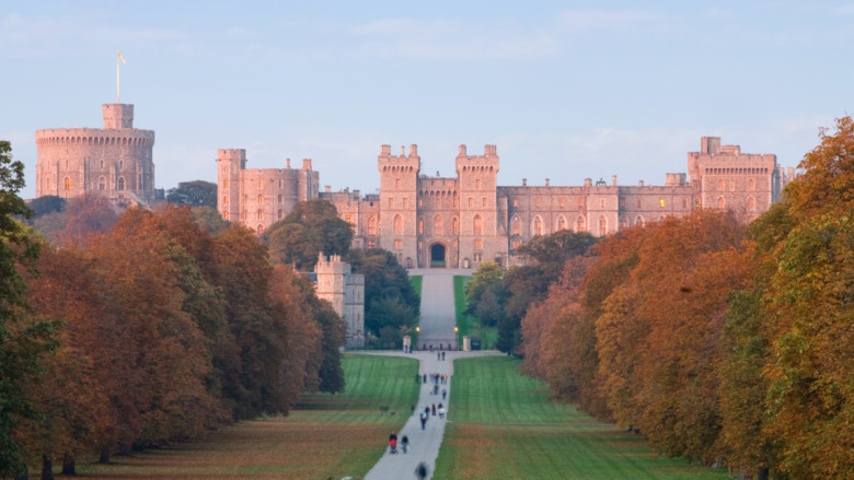 Windsor Castle at sunset, 2006