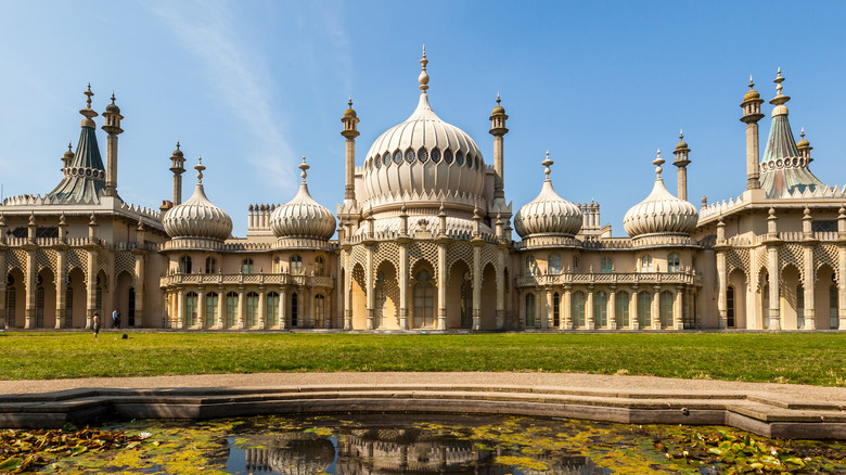 Royal pavilion in Brighton, England
