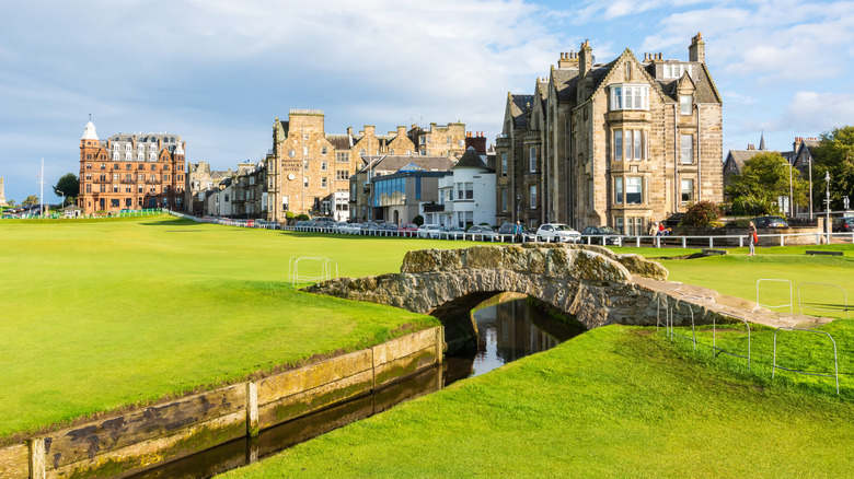 A Scottish golf course 