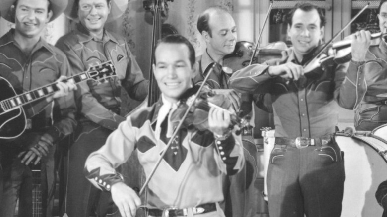 Spade Cooley performing with his band