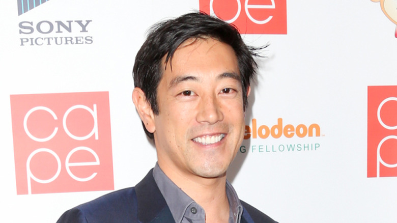 Grant Imahara smiling wanly
