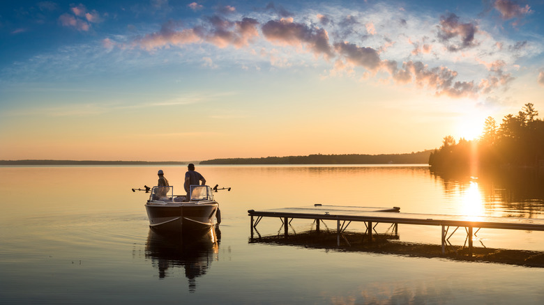 fishing with friends