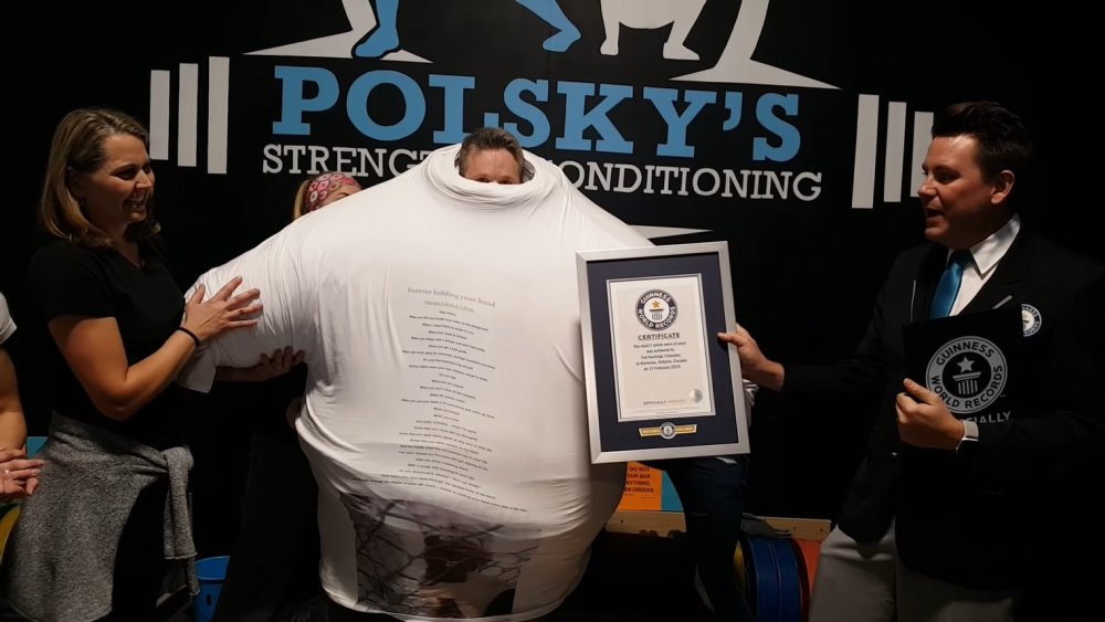 Ted Hastings, Guinness World Records