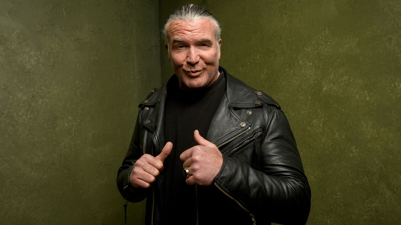 Scott Hall posing