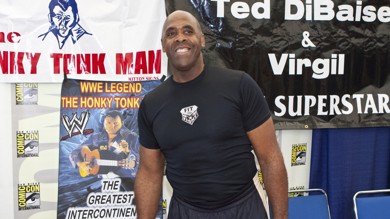 Virgil smiling
