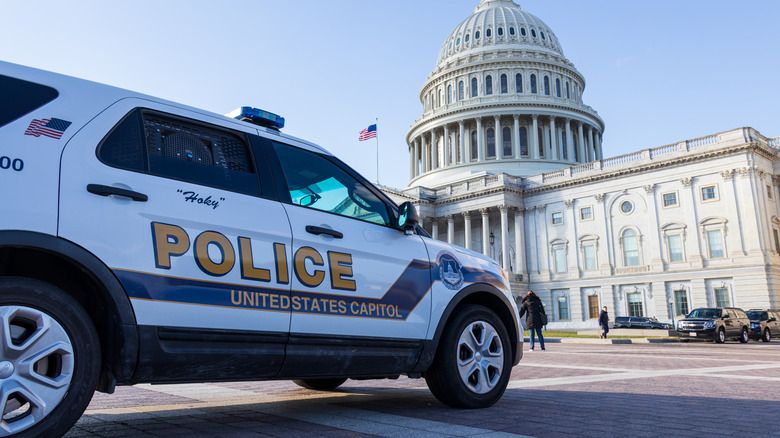 u.s. capitol police car