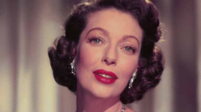 Loretta Young misty eyed jewelry