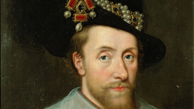 portrait of James I