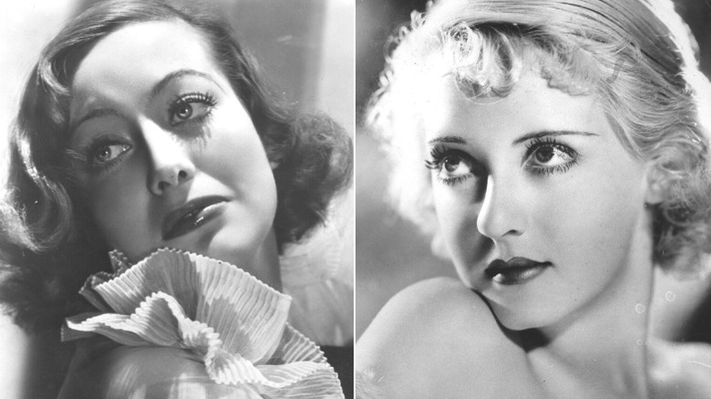 Joan Crawford and Bette Davis