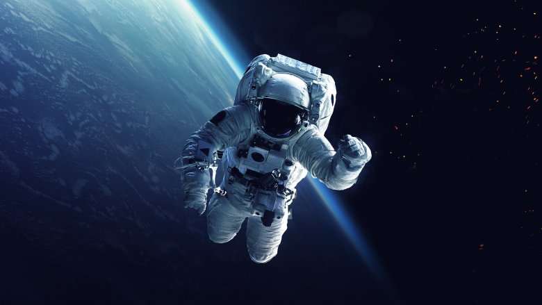 Astronaut in space