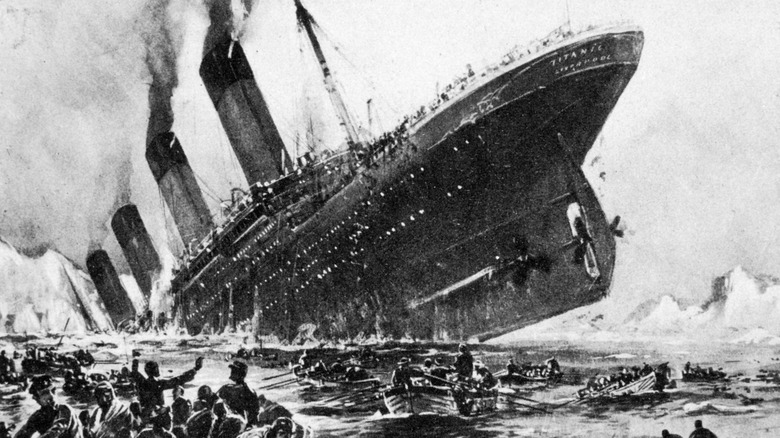 Titanic, bow down