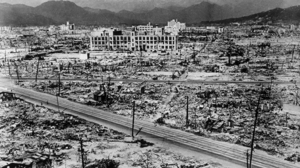 Hiroshima bomb damage