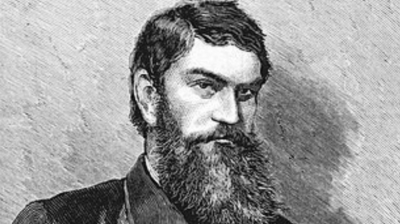 Sketch of Ned Kelly