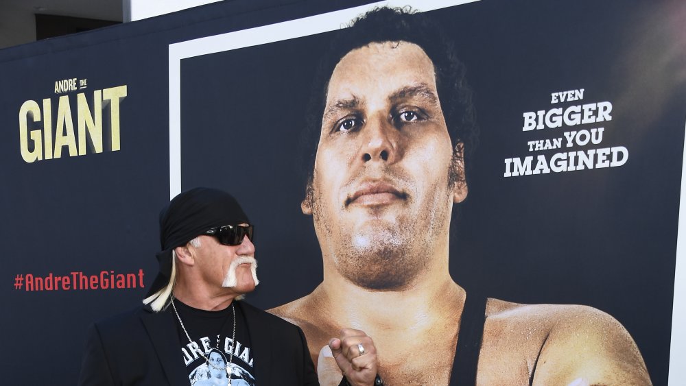 Hulk Hogan and Andre the Giant