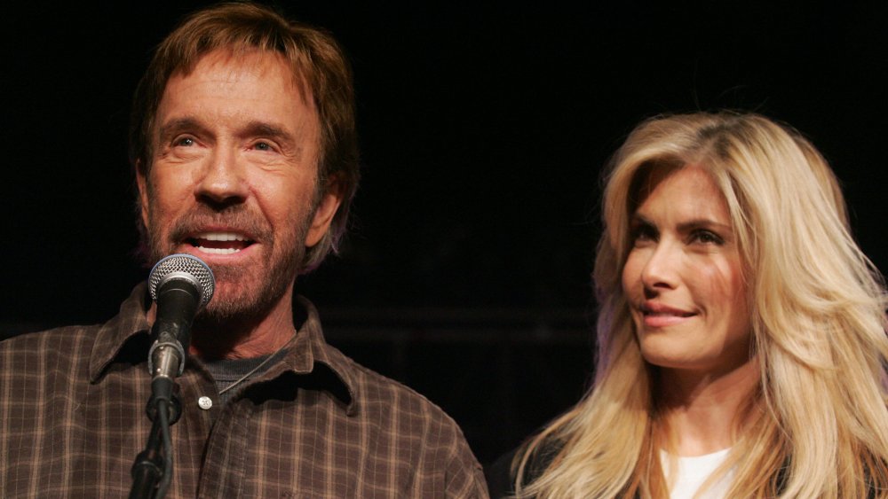 Chuck Norris and Gena O'Kelley