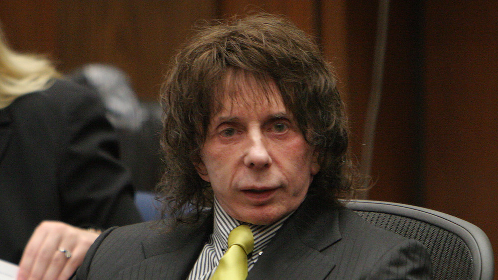 Phil Spector in court