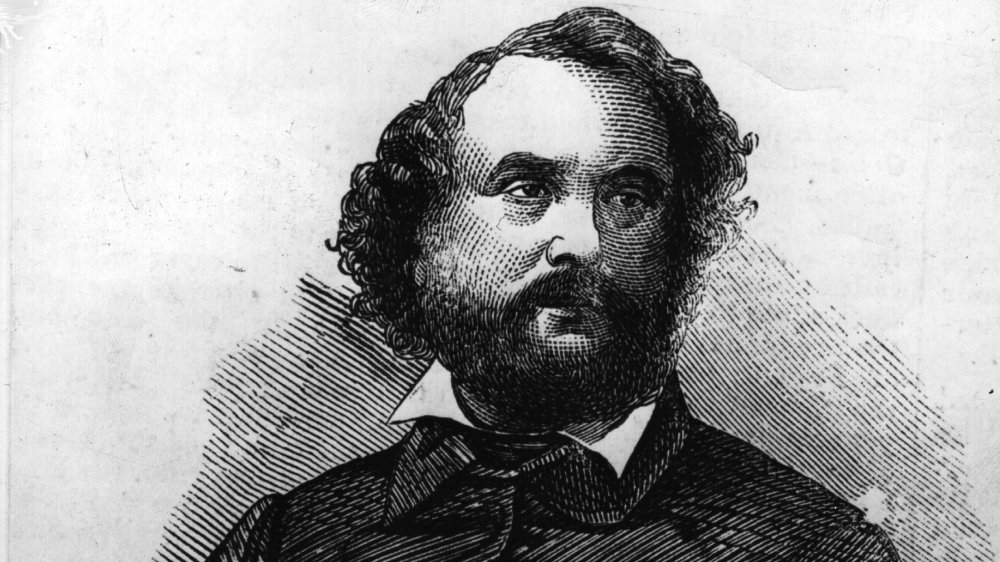 Drawing of Samuel Colt